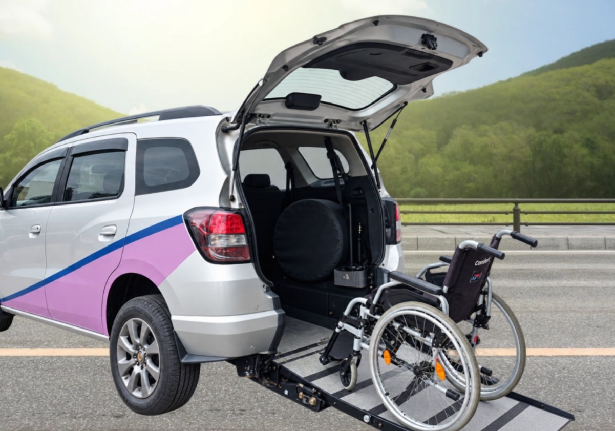 Carro Adaptado para Cadeirantes